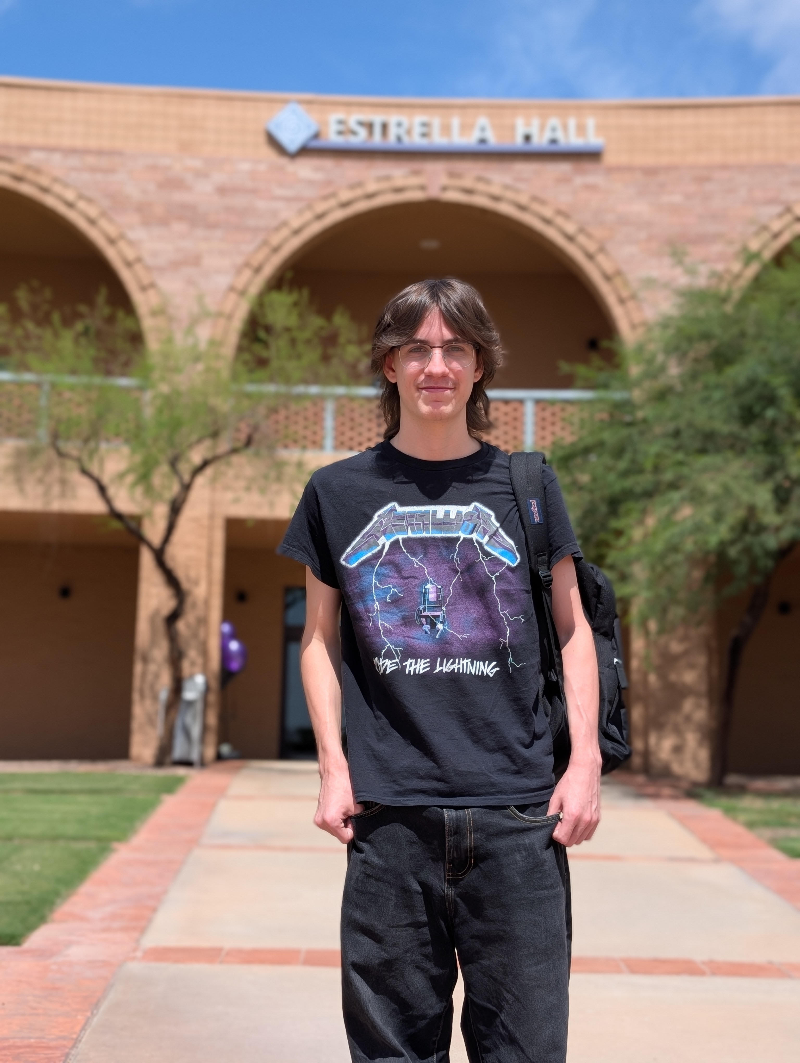 Picture of me at Estrella Mountain Community College